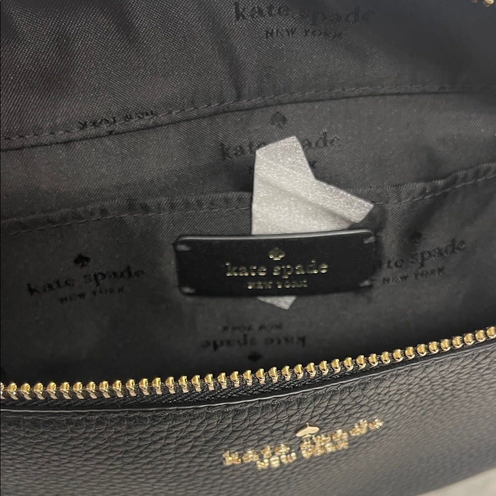 Kate Spade Black Pebbled Belt Bag - Picture 8 of 12
